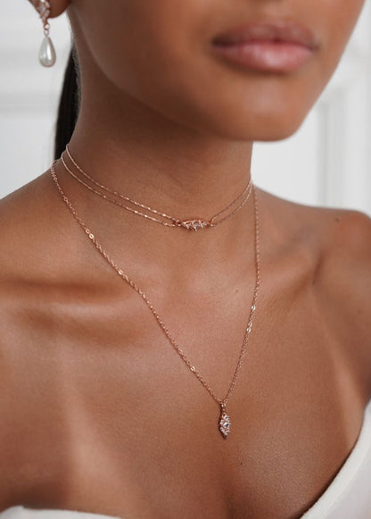 Aurora Diamond Choker Necklace