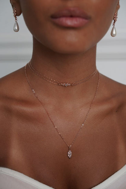 Aurora Diamond Choker Necklace